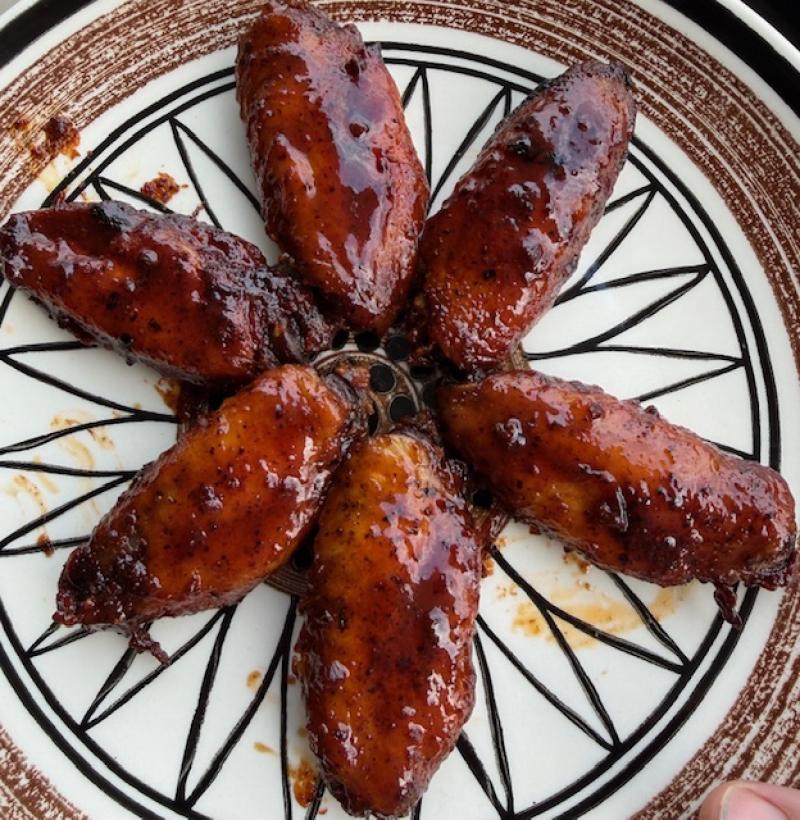 Competion Style Springer Mountain Farms Chicken Wings